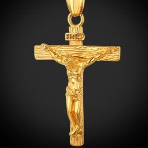 Unisex Fashion Cross Pendant